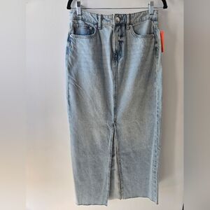 Joe Fresh Light Blue Denim Skirt Size 28